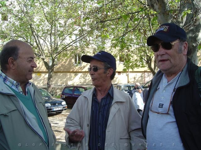 NIMES 2008 08 Jeannot Diaz, Marcel et foufoune Sanchez.JPG -                                